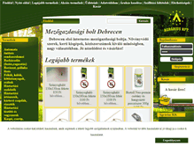 Tablet Screenshot of mezogazdasagi-bolt.hu